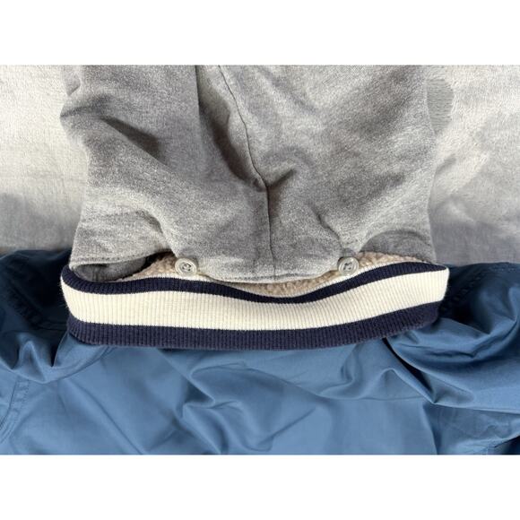 Cat & Jack Boys Jacket Blue/Yellow Sherpa Lined - Removable Hood - Size XL(16) - Picture 11 of 11